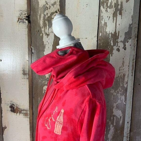 Coca-Cola hoodie with built in mask - Picture 5 of 9